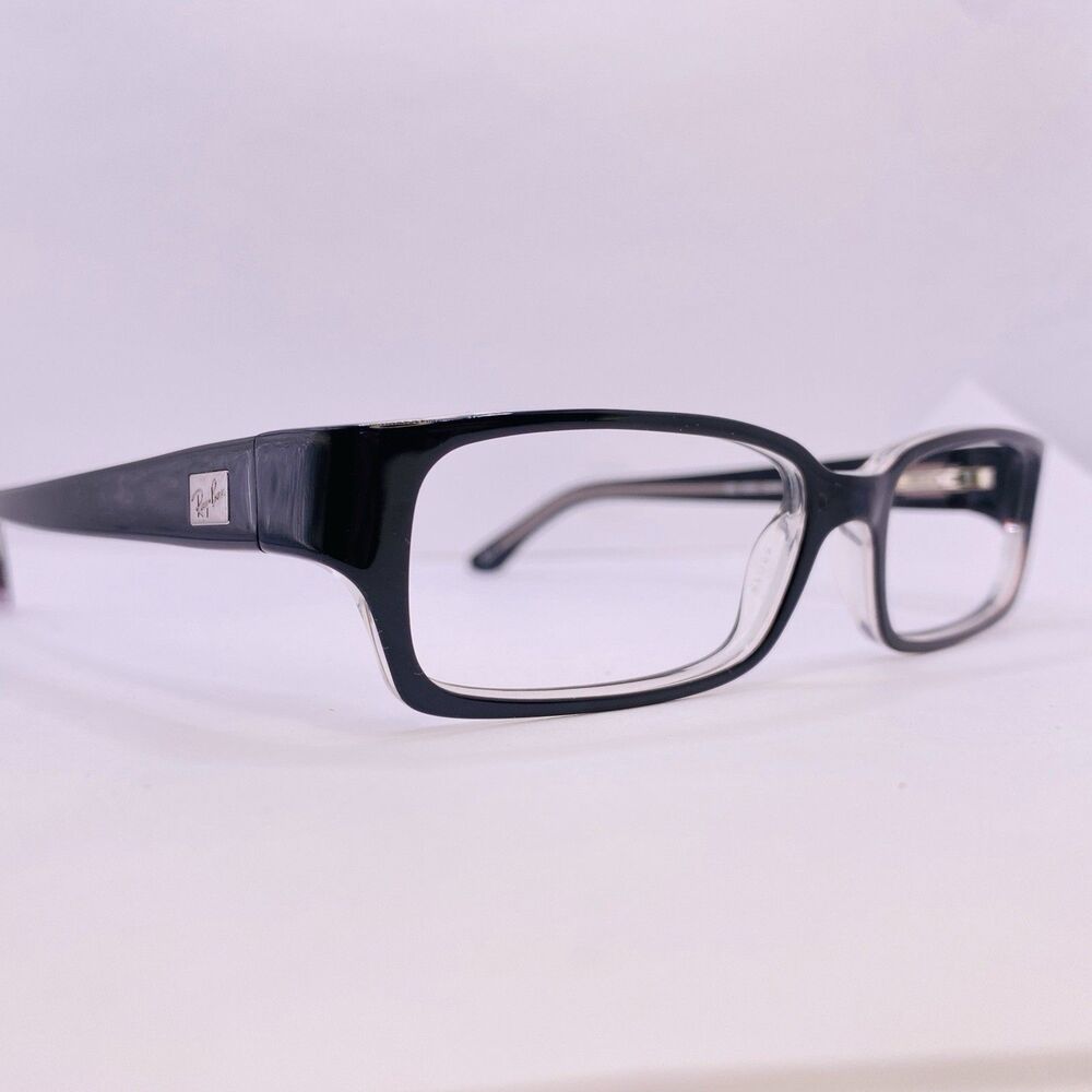 Ray-Ban Eyeglasses Sunglasses Authentic Frame RB 5092 2034 52-15-135 Black Clear